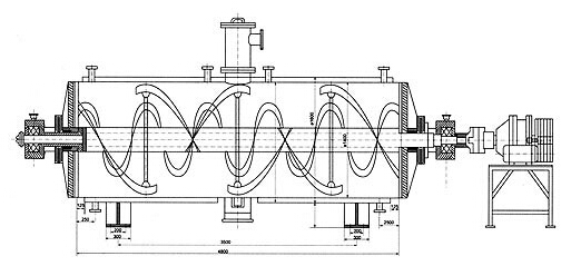 真空耙式干燥設備