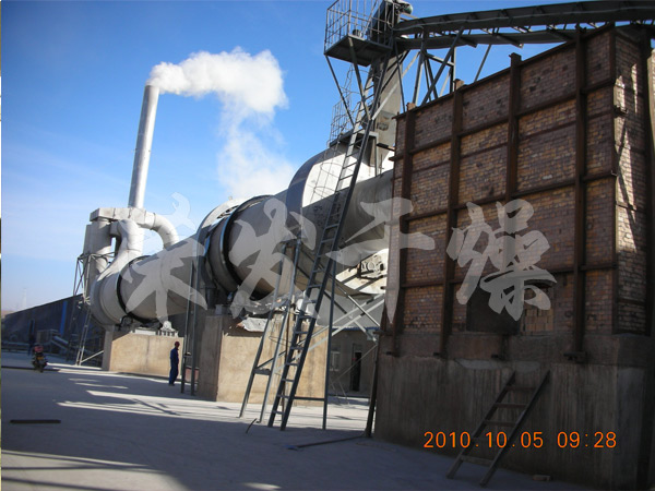 錳礦粉專用回轉滾筒干燥機干燥工程項目