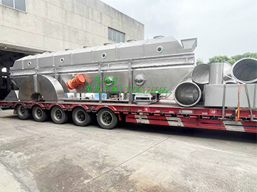 榮發干燥江蘇項目木薯貓砂專用烘干機發貨現場！